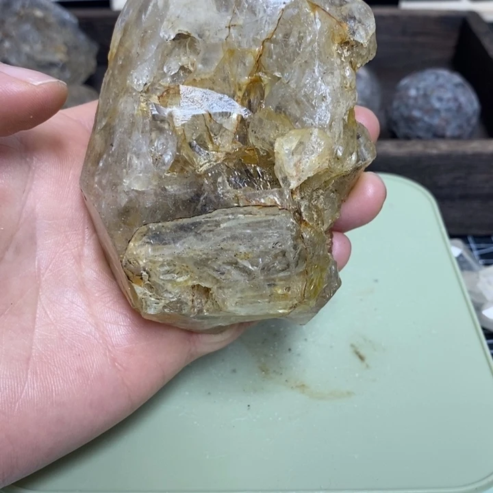 水晶水晶柱未镶嵌水**家