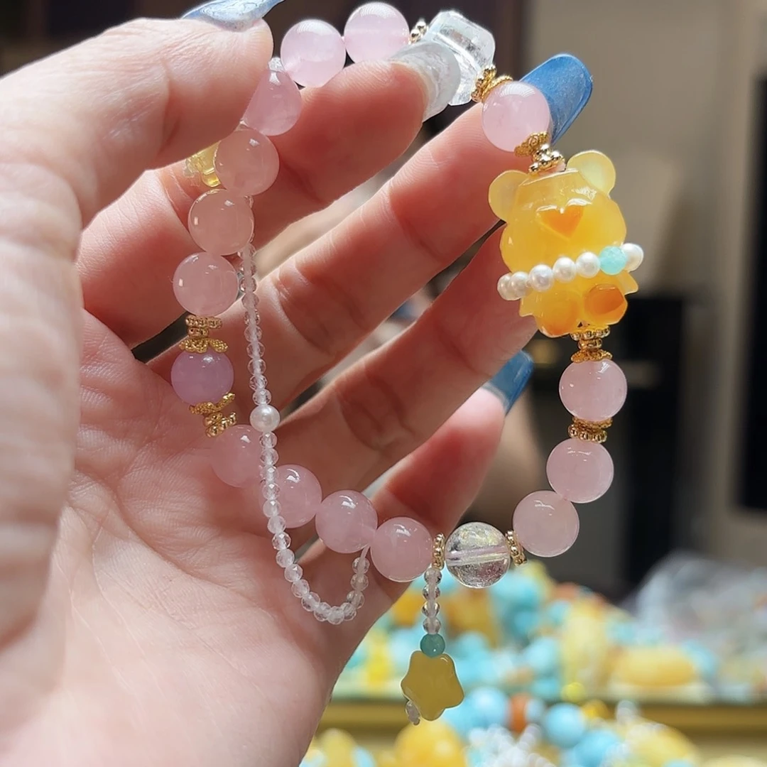 琥珀未镶嵌手镯琥珀