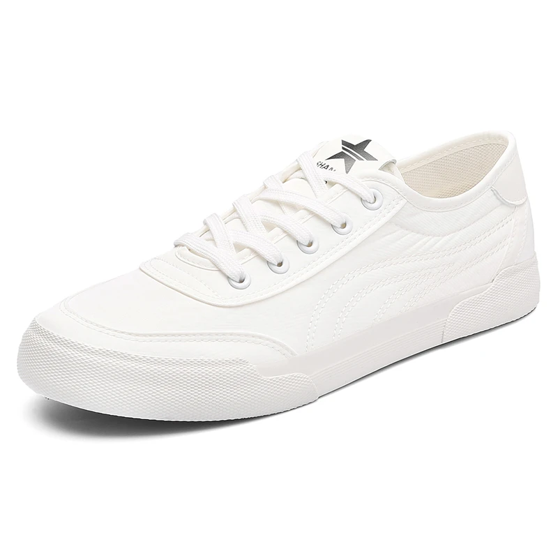 2025夏季男士帆布鞋薄款透气布鞋软底小白鞋潮流男鞋百搭休闲鞋子