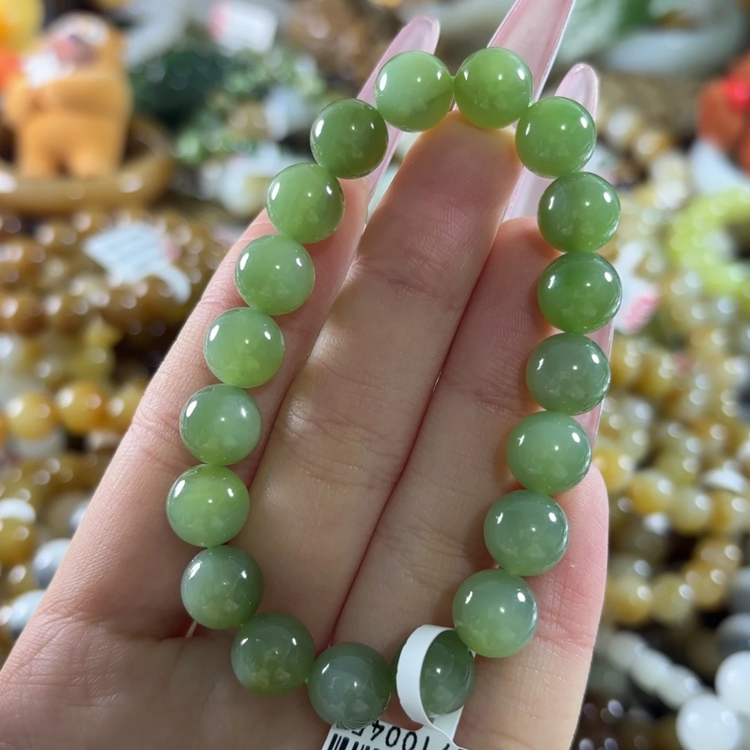 和田玉未镶嵌手链81