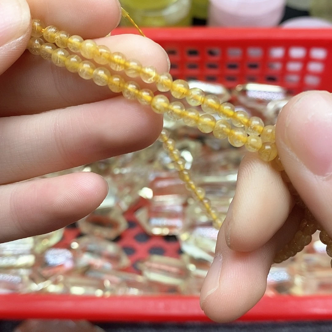 未镶嵌珠宝半成品水晶128水晶石