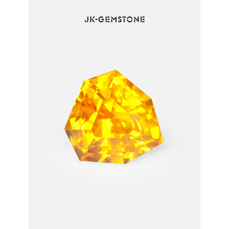 2.55ct 传统加热黄色蓝宝石 JBH1909
