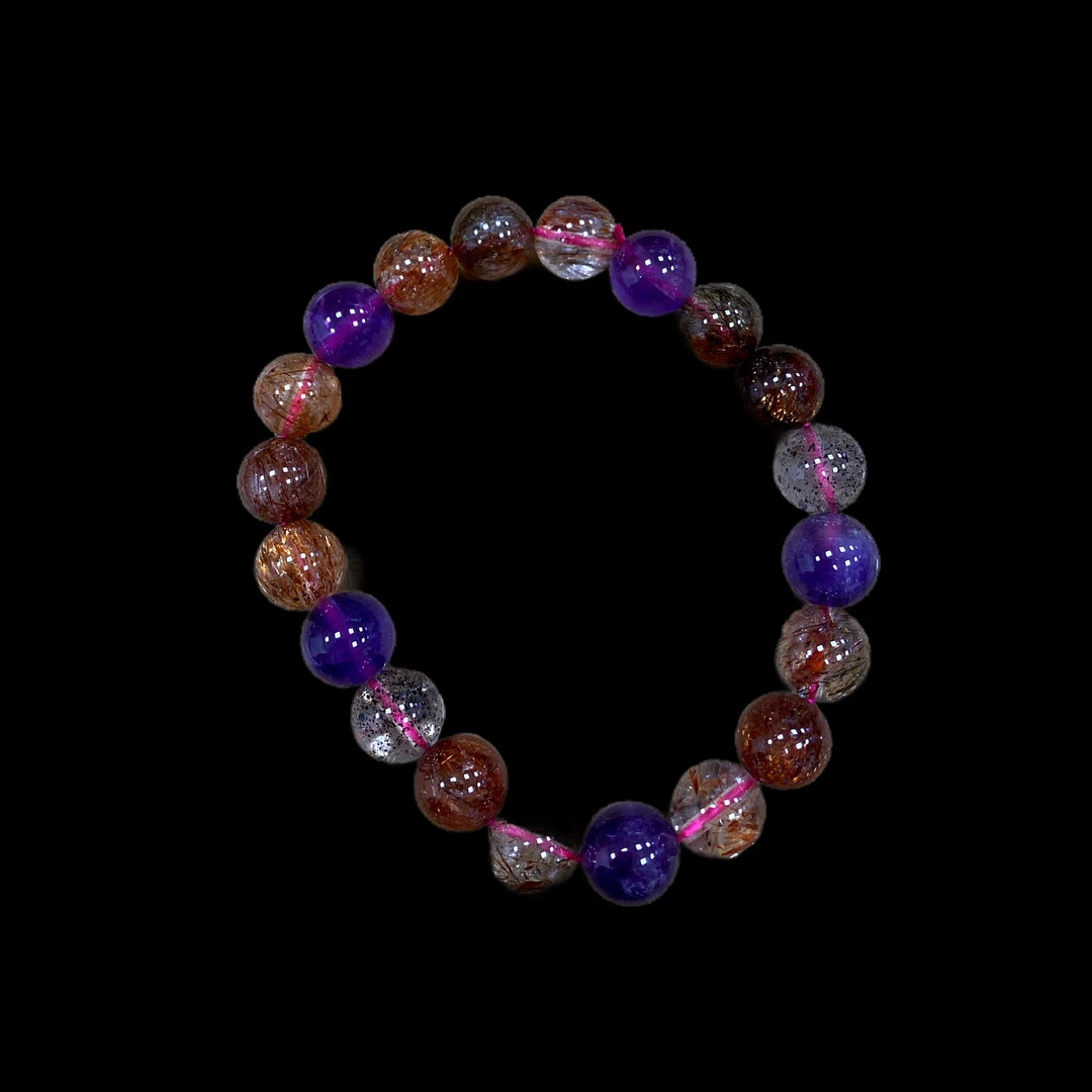 V7407发晶手串（多样性，发一），