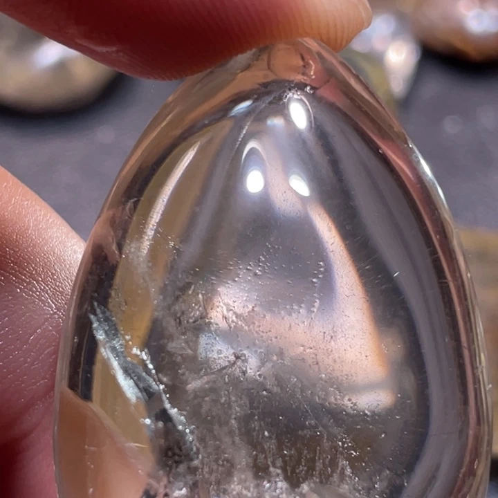 康***馨发晶未镶嵌颈饰坠子