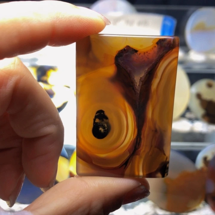 合金玛瑙/玉髓珠宝奇石115