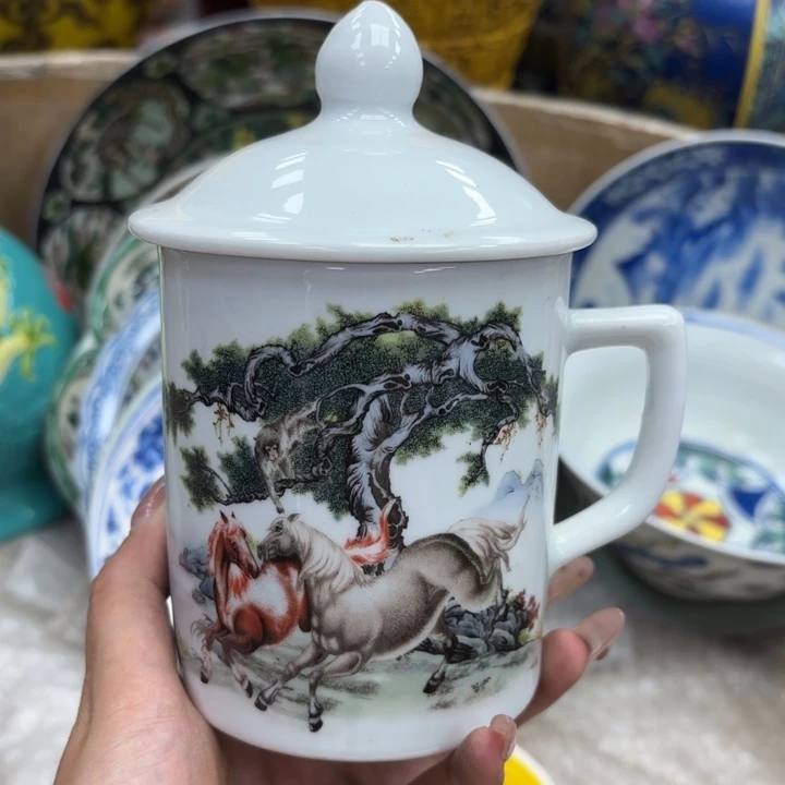 瓷片瓷器摆件瓷器摆件