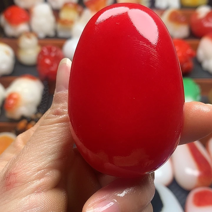 完全开放新疆戈壁五彩彩石