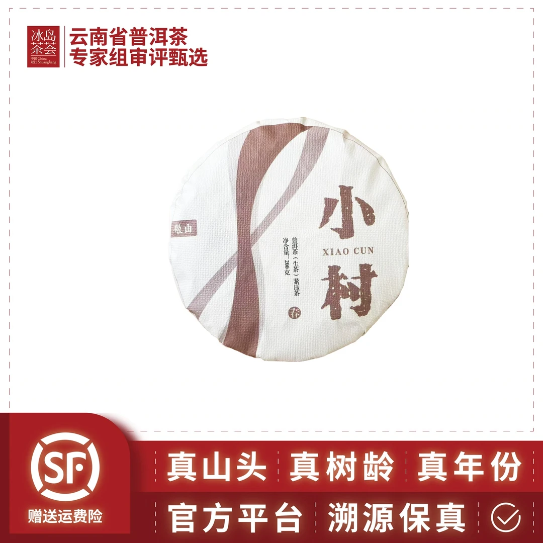 亚濮泽霖-2024年-小村（正气塘藤条古树生茶）-200克饼-生茶
