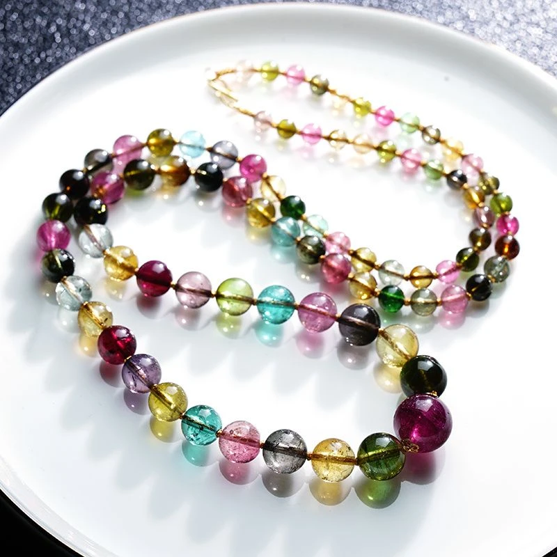 收藏级碧玺塔链（多样性发一）