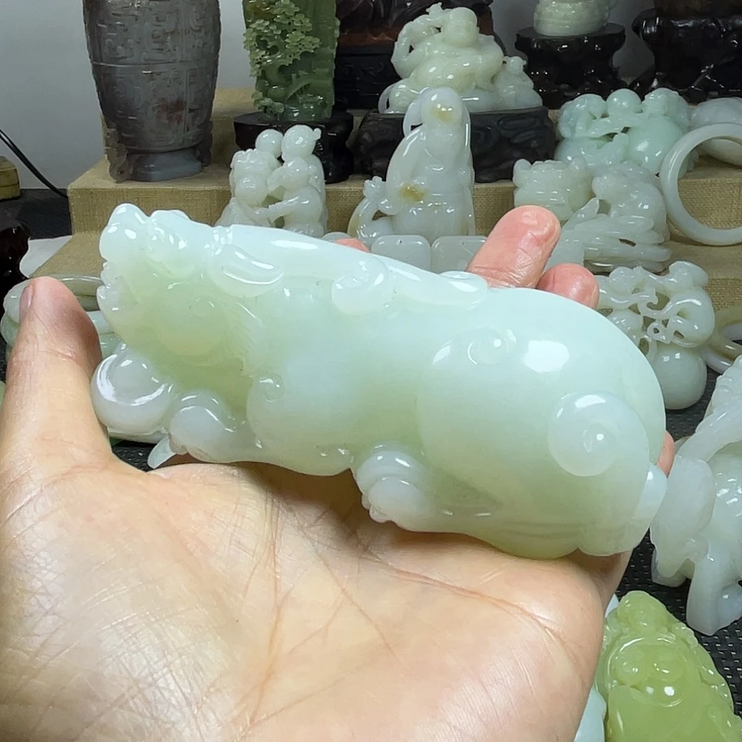 幻***尘和田玉（糖玉）未镶嵌挂件