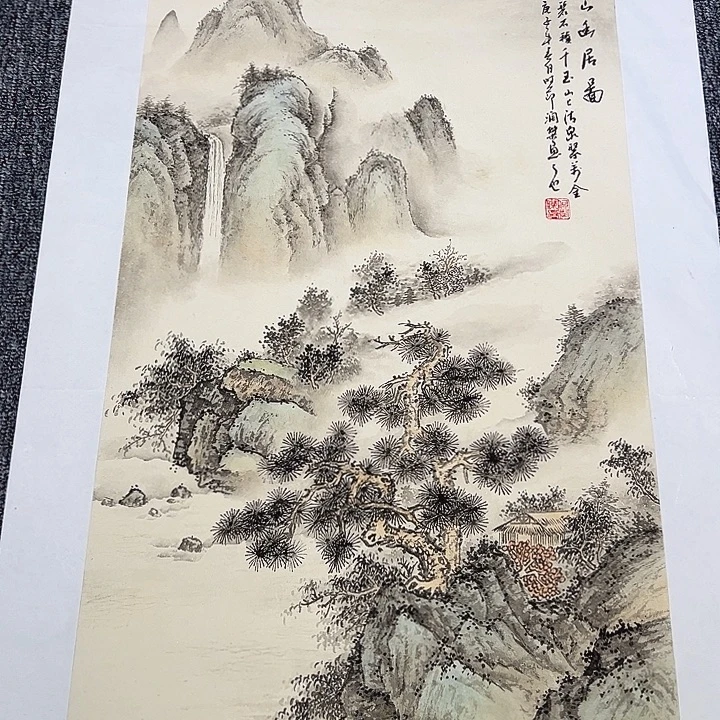 手绘作品全场放大漏