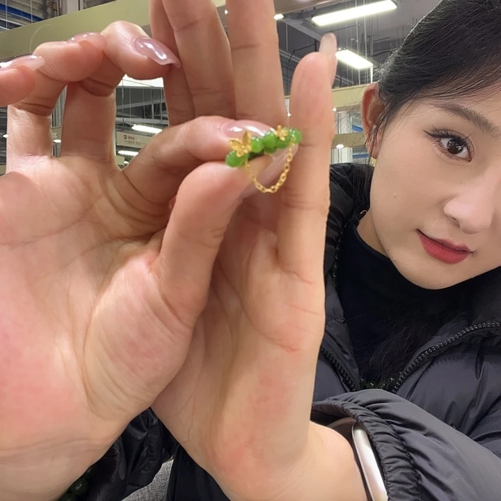 和田玉未镶嵌戒指