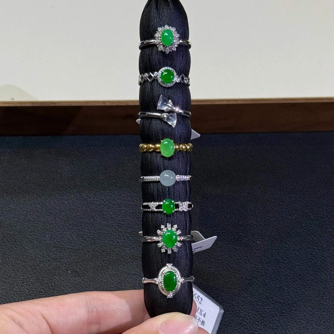 翡翠戒指-18K金-多样性发一件-CS1|CXQ21