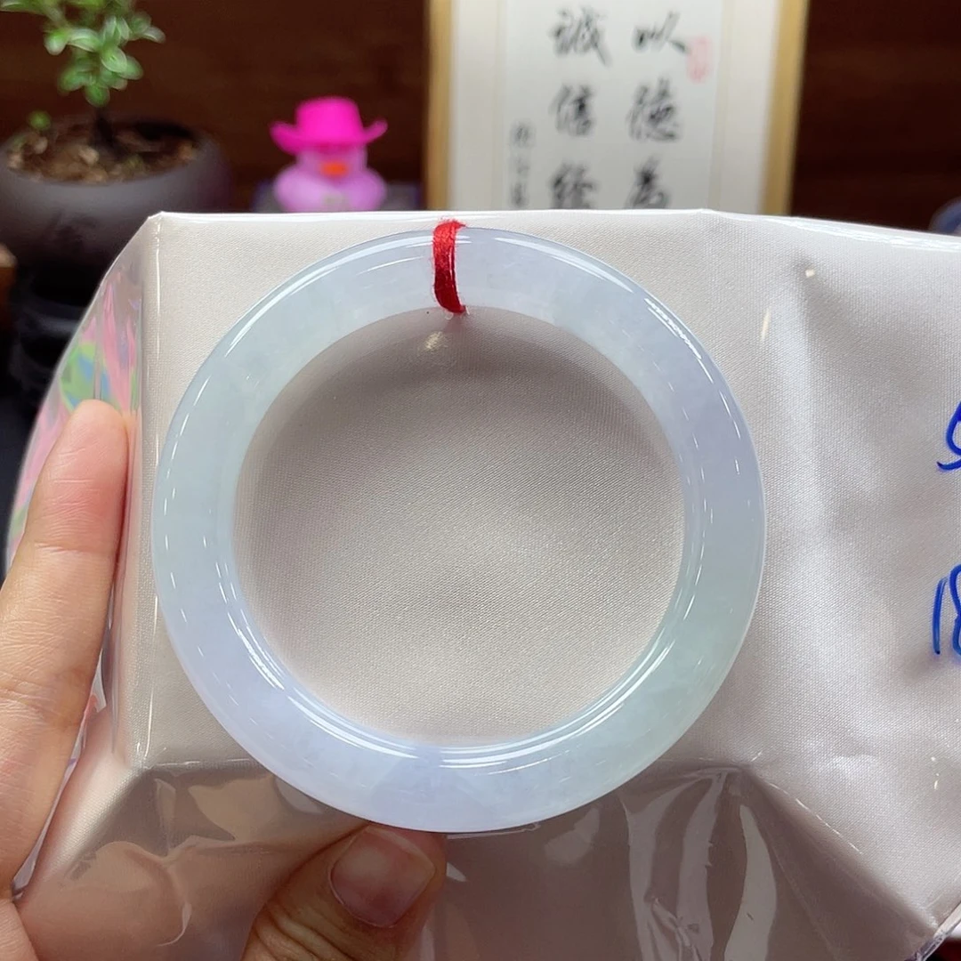 翡翠未镶嵌手镯15 号