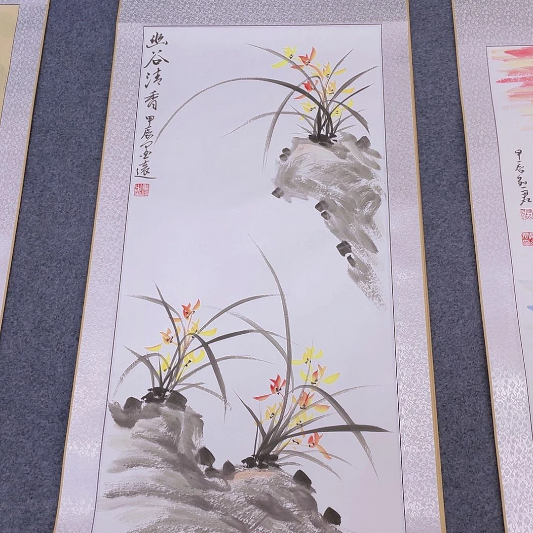 国画手绘作品集等