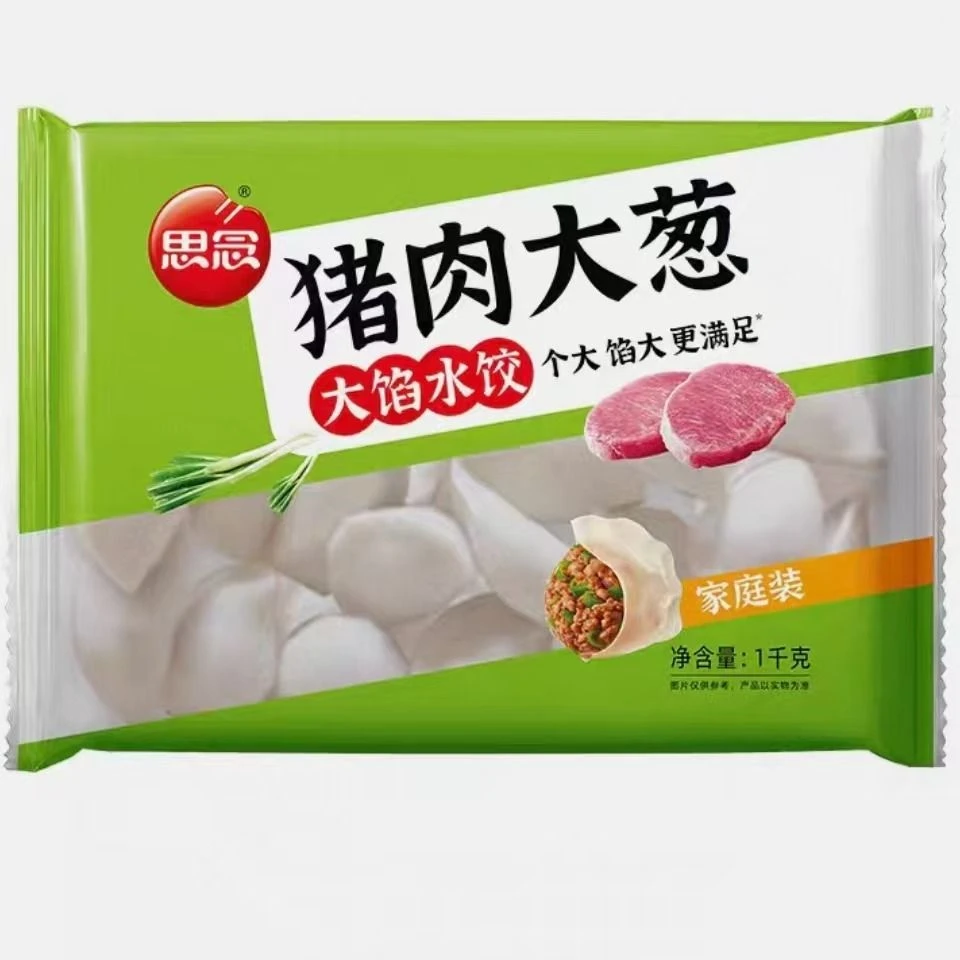 思念 猪肉大葱大馅饺子速冻饺子家庭装 1000g/袋