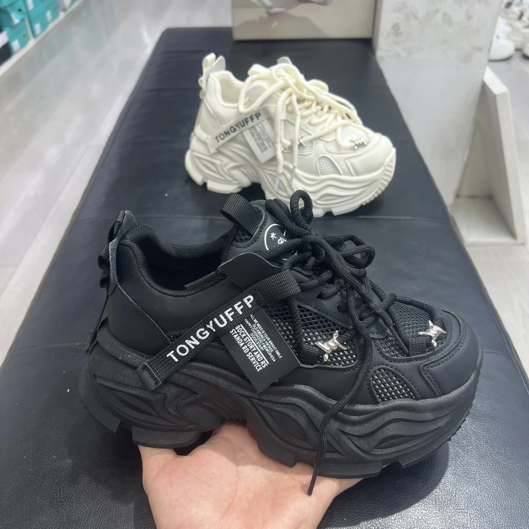 4646244老爹鞋时尚春季休闲风高智淡人风欧若假日风