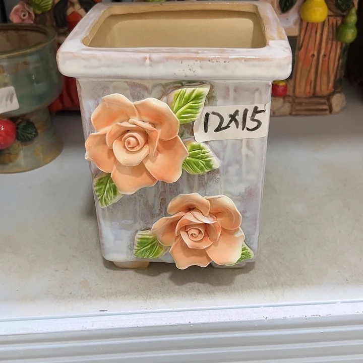 粗陶材质多肉花盆