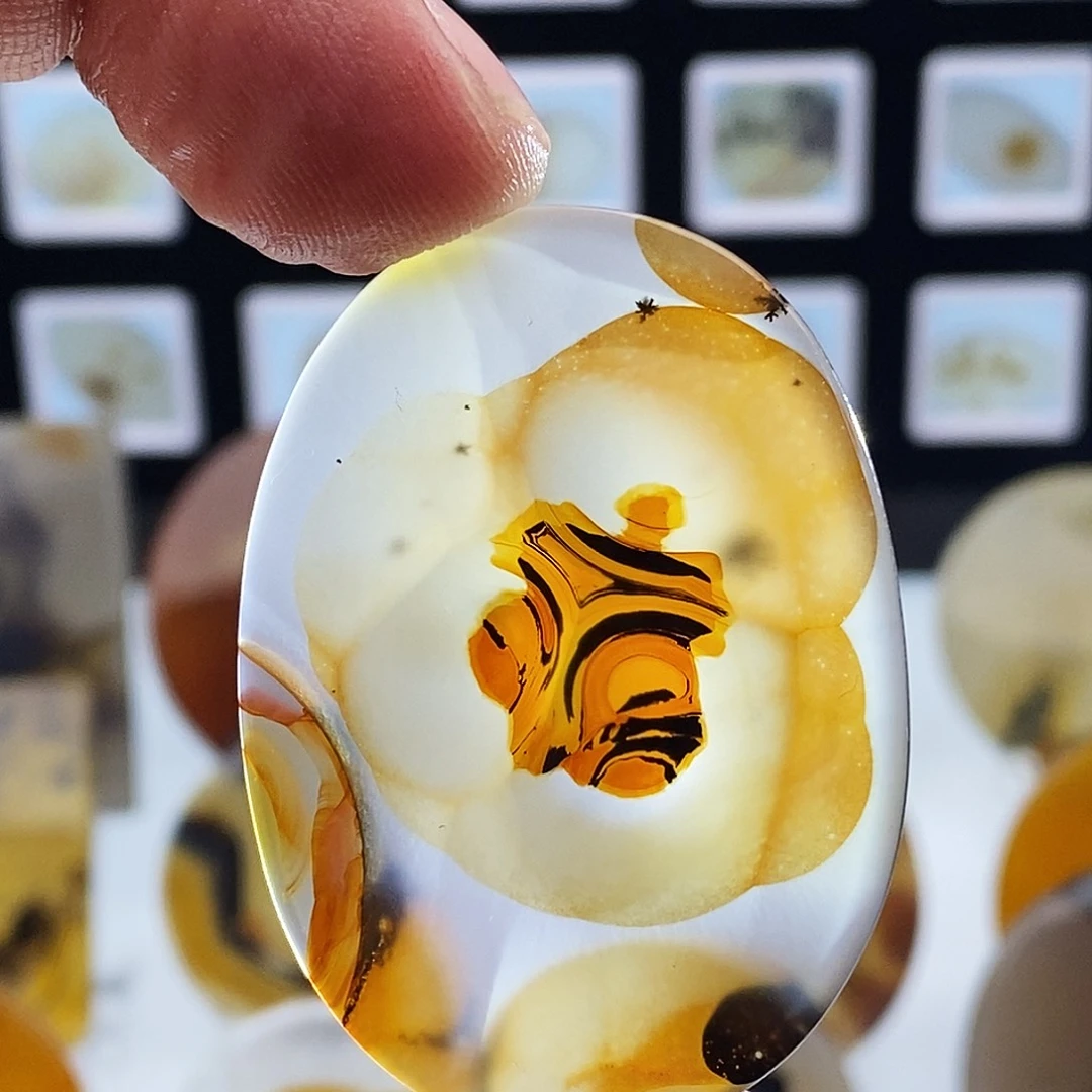 玛瑙/玉髓未镶嵌吊坠(不含链)810