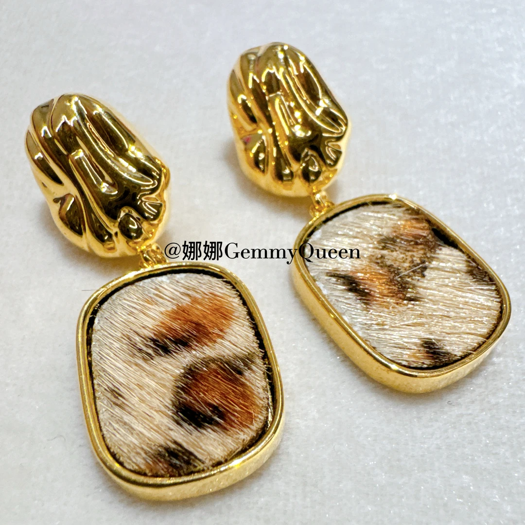 铜合金布艺耳饰 娜娜GemmyQueen耳环GQ08439