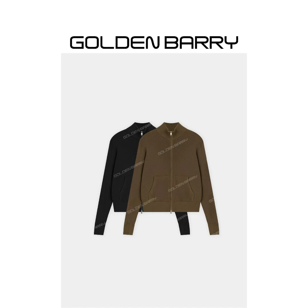 GOLDENBARRY|241281“轻旅章”立领拉链开衫