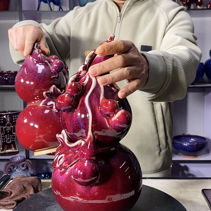 瓷片中国神垕精品钧瓷