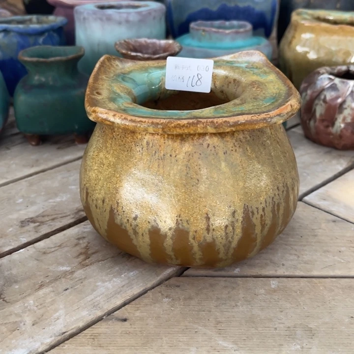 粗砂花盆新中式1987盆030