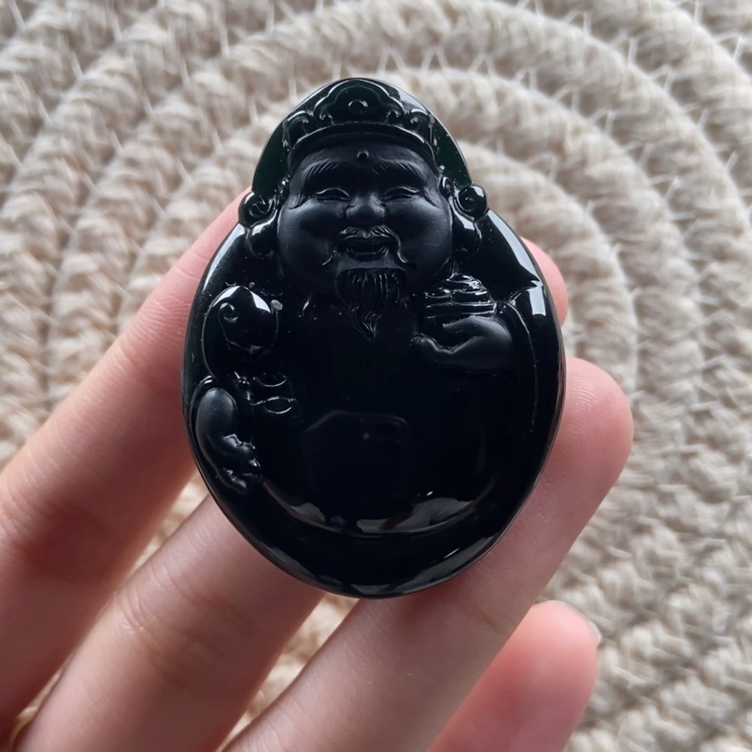 翡翠未镶嵌颈饰?***烽财神