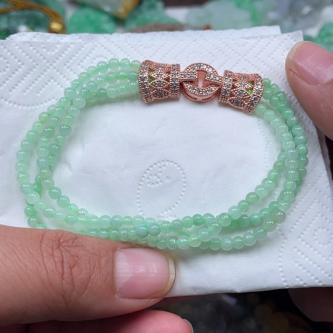 颈饰未镶嵌翡翠翡玉缘翡翠