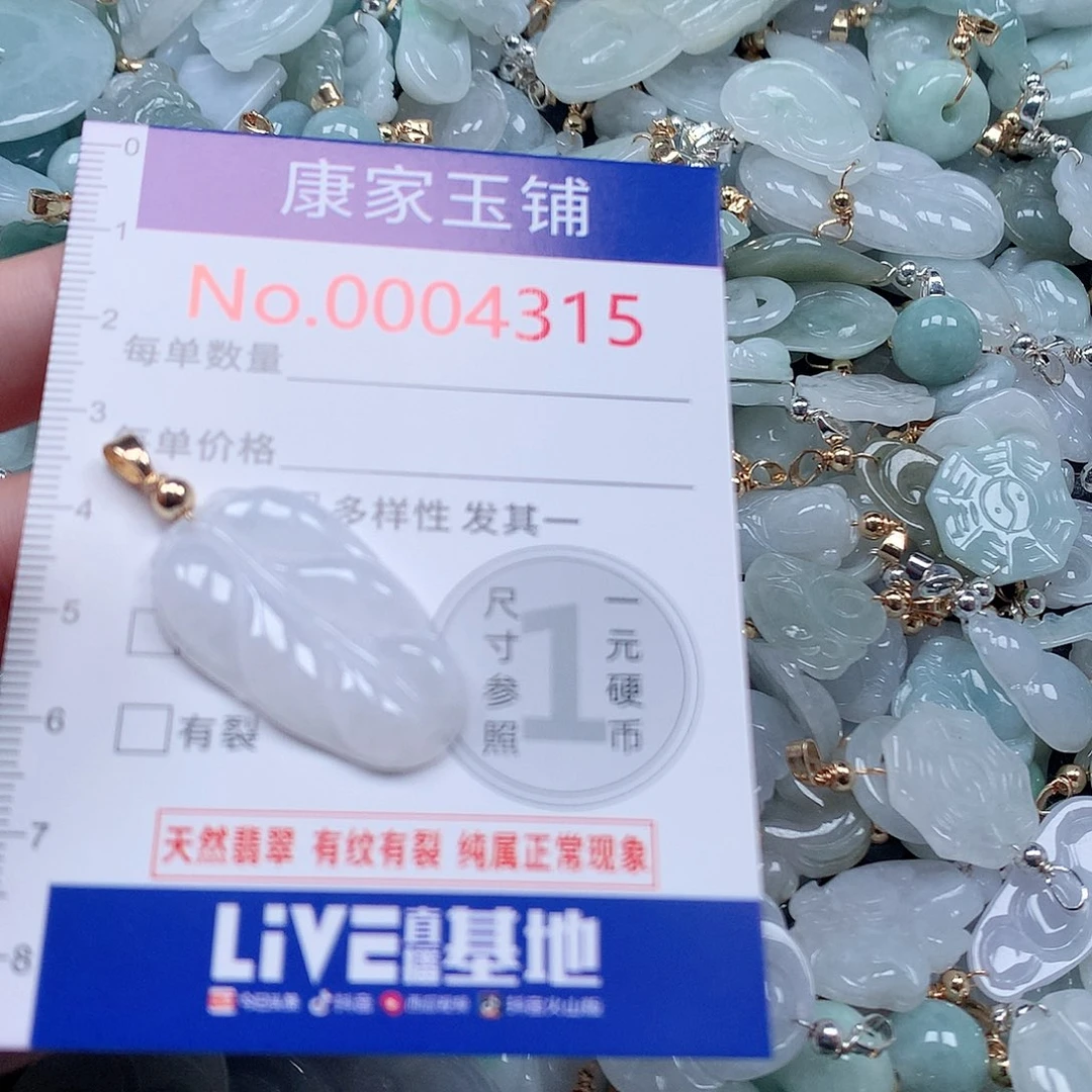 颈饰未镶嵌翡翠y