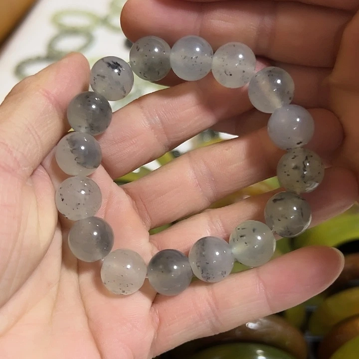 蛇纹石玉未镶嵌手链
