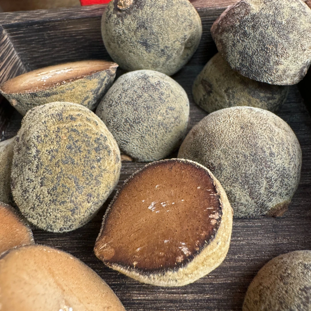 半果15天头茬 金毛胎果  5年陈 化州橘红果