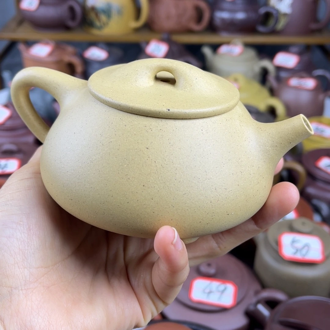 紫砂茶壶宜兴紫砂壶景舟石瓢