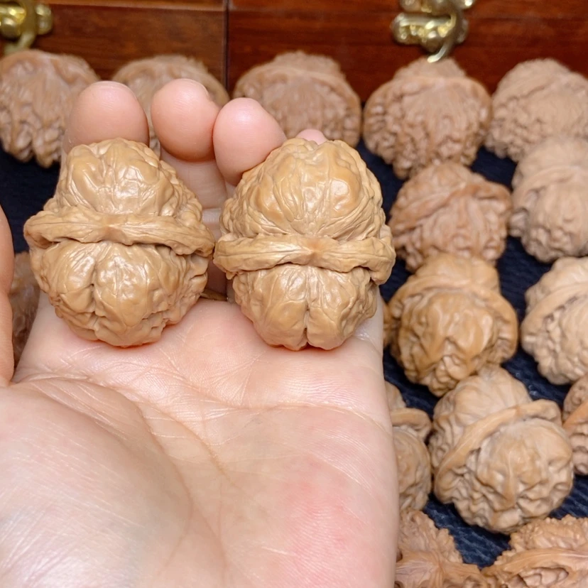 【闪购商品】文玩核桃吊坠老***6蛙蛙37