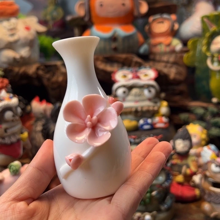 陶摆件小镇青花每日有新品