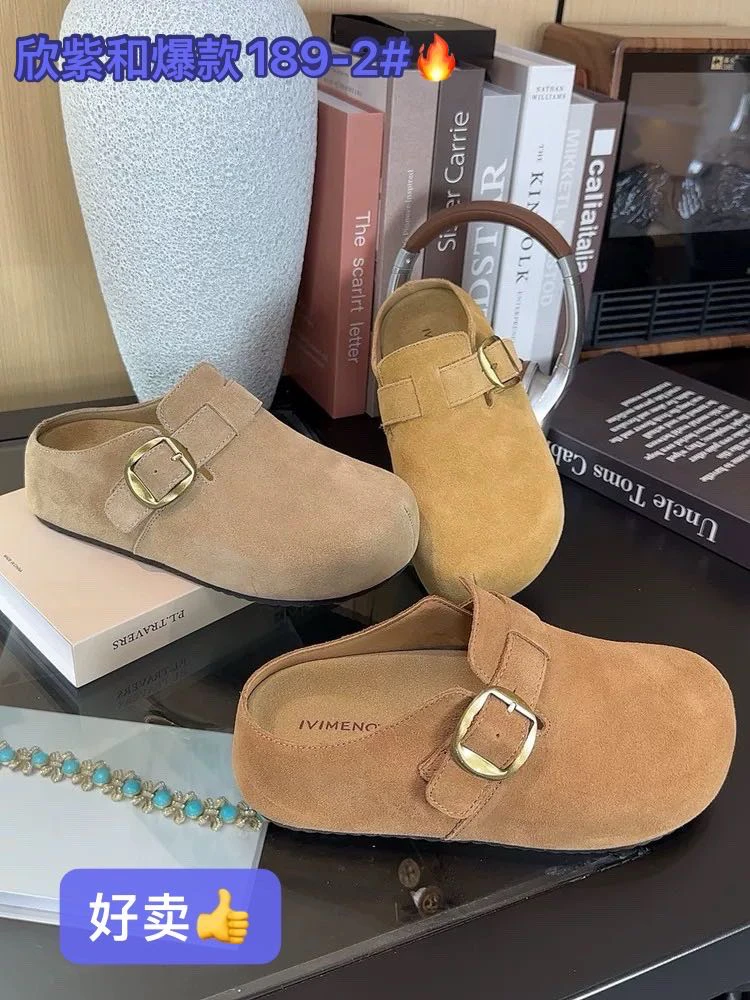 休闲勃肯时尚潮流拖鞋软底百搭