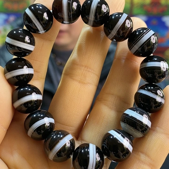 玛瑙/玉髓手链未镶嵌