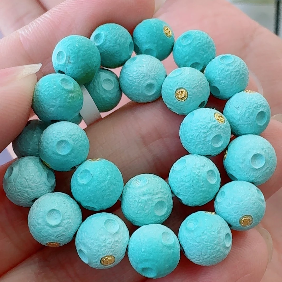 未镶嵌绿松石珠宝奇石