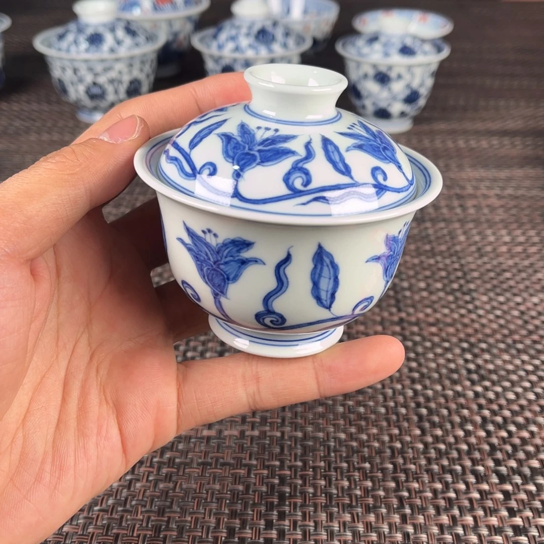 瓷片景德镇陶瓷杯子