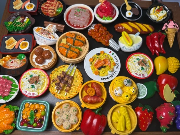 【任选10个，甜品除外】3D立体树脂类潮玩冰箱贴