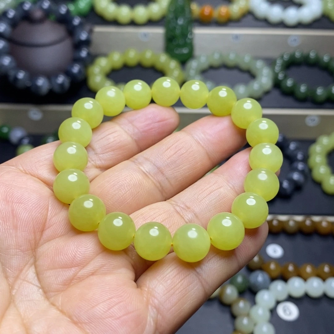 和田玉未镶嵌手串