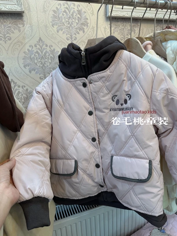 卷毛桃2024冬假两件棉袄