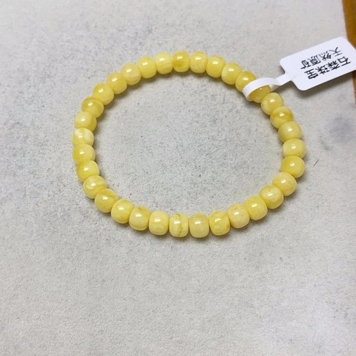 蜜蜡未镶嵌裸石串