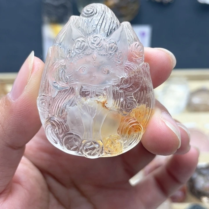 未镶嵌紫晶颈饰