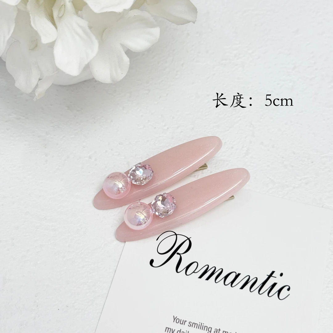 BAOSHATI/宝莎缇F-1112韩版百搭鸭嘴夹一对