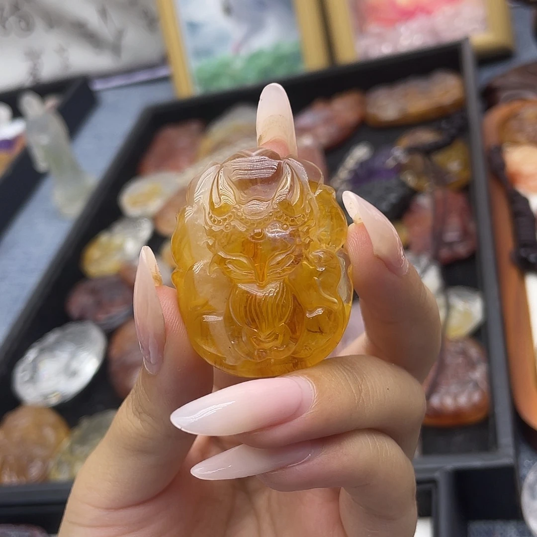 颈饰未镶嵌水晶天然