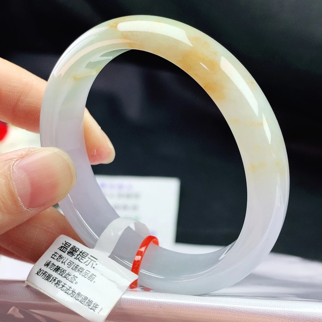翡翠手镯未镶嵌54贵妃