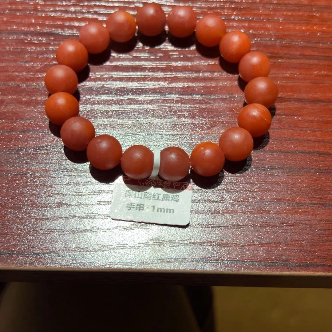 南红玛瑙未镶嵌多样性发一保山哑光中级11mmm