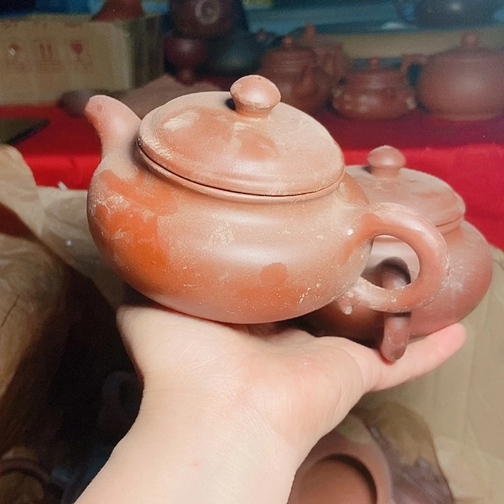 紫砂茶杯宜兴紫砂全手工制作