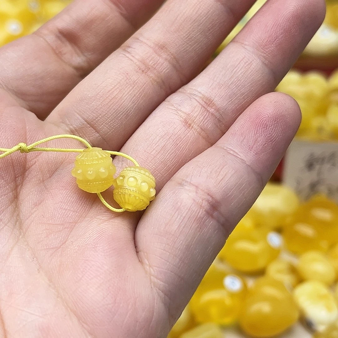 蜜蜡未镶嵌裸石天然